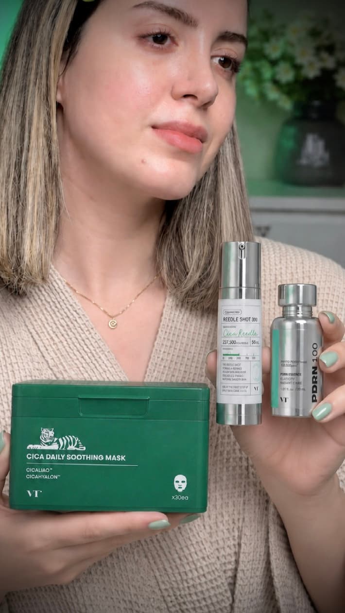 VT COSMETICS — Cica & Reedle Shot Skincare Routine